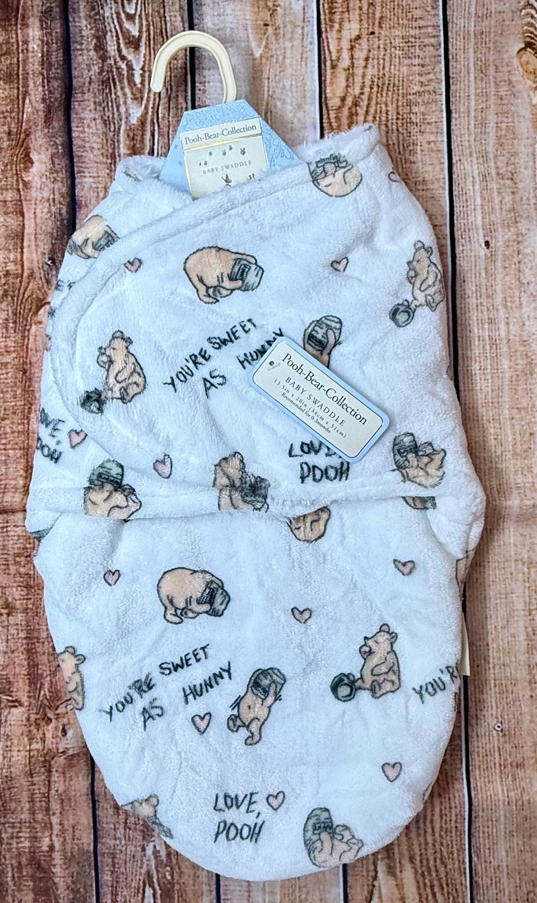 Winnie The Pooh Swaddle Blanket