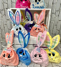 Load image into Gallery viewer, Easter Bunny Minky Personalized Treat Bag