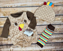 Load image into Gallery viewer, Baby “My First Thanksgiving” 4 Piece Outfit