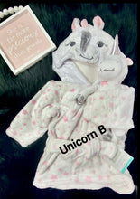 Load image into Gallery viewer, Baby Gift Bath 2-Piece Bathrobe Set -Embroidered Personalized