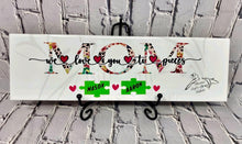 Load image into Gallery viewer, Mom /Grandma Personalized Puzzle Tile Sign