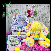 Load image into Gallery viewer, Personalized Embroidered Easter Bunny