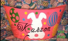 Load image into Gallery viewer, Personalized Oval Easter Baskets