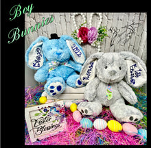 Load image into Gallery viewer, Personalized Embroidered Easter Bunny