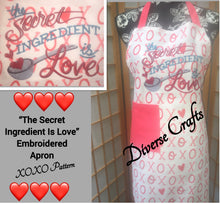 Load image into Gallery viewer, Embroidered Aprons