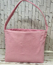 Load image into Gallery viewer, Seersucker Plaid Easter Basket
