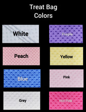 Load image into Gallery viewer, Easter Bunny Minky Personalized Treat Bag