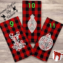 Load image into Gallery viewer, Embroidered Holiday Christmas Kitchen Towels