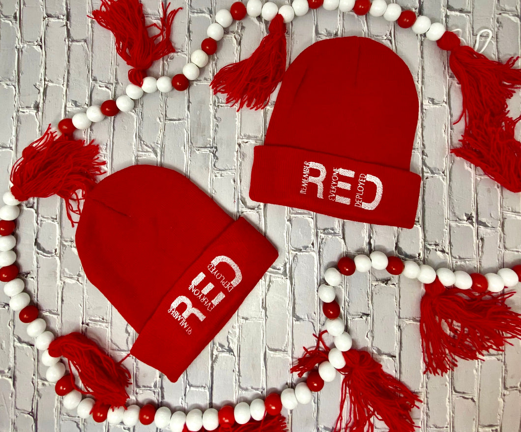 Remember Everyone Deployed Beanie