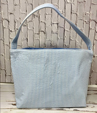 Load image into Gallery viewer, Seersucker Plaid Easter Basket